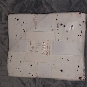 NWT Soma Cool Nights Short Sleeve + Pant Set